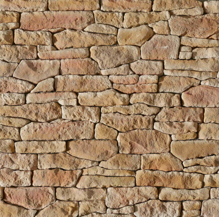 Muestra de revestimiento de piedra CAUSSE sobre malla - ORSOL