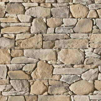 Muestra de revestimiento de piedra ROCA sobre malla - ORSOL