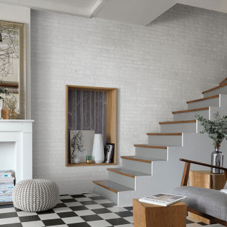 Black & white facing bricks - MATIERA