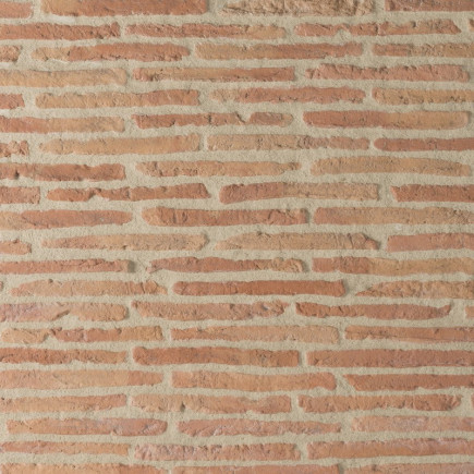Revestimento de tijolo BRIQUETTE ton rouge - ORSOL