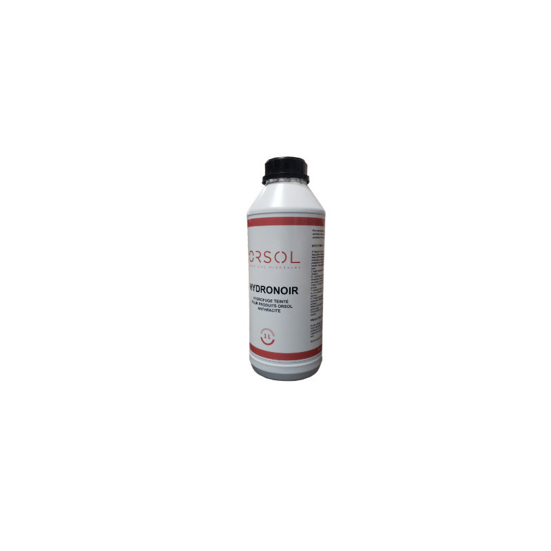 Hydronoir, repelente de água com cor para produtos antracite