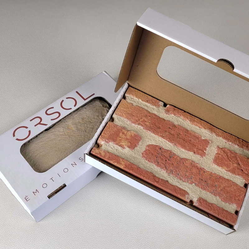 Amostra de revestimento de tijolo BRIQUE - ORSOL