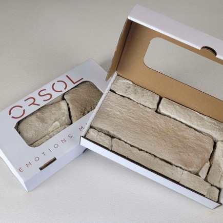 Amostra de revestimento em pedra OLYMPE - ORSOL