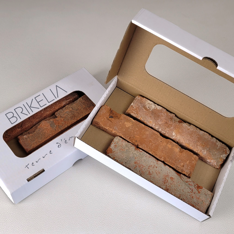 Amostra de revestimento de tijolo Vintage Originale - BRIKELIA