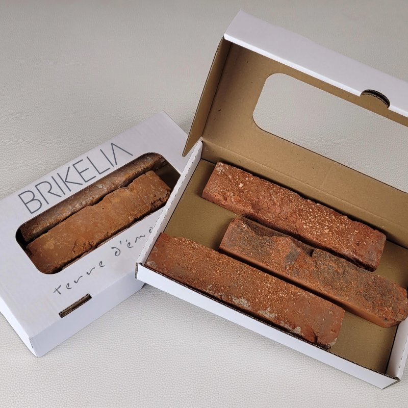 Vintage Rectified BRIKELIA brick sample