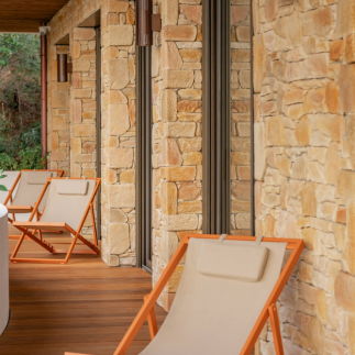 Stone cladding ROCA on a mesh - ORSOL