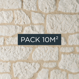 Embalagem MANOIR de 10m² – Kit de Revestimento e Produtos de Instalação