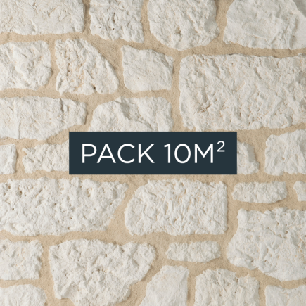 Embalagem MANOIR de 10m² – Kit de Revestimento e Produtos de Instalação