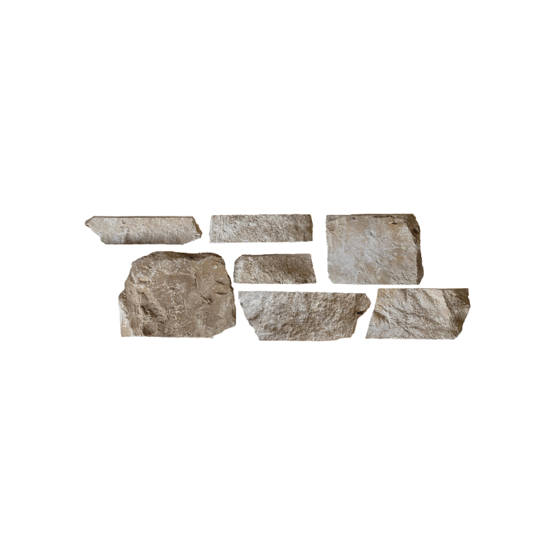 Vianne stone cladding laid in courses Vianne stone cladding laid in courses